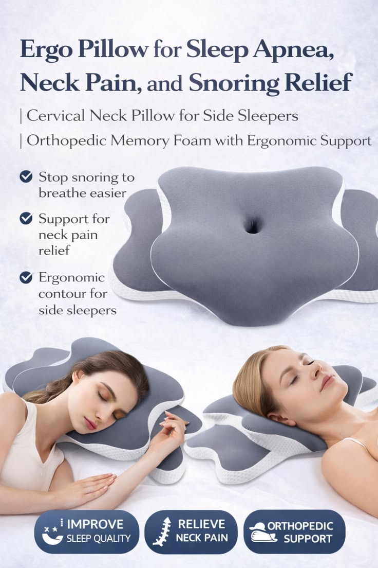 CerviRest Ergonomic Neck Pillow