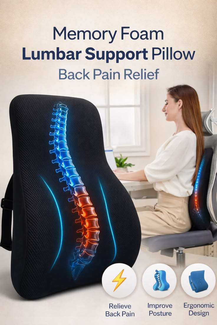 ErgoSpine Lumbar Support Cushion