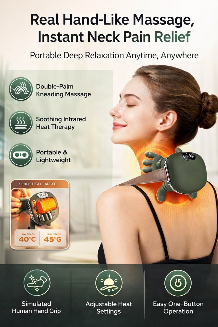 ShoulderFlow Pro 4D Neck & Shoulder Massager
