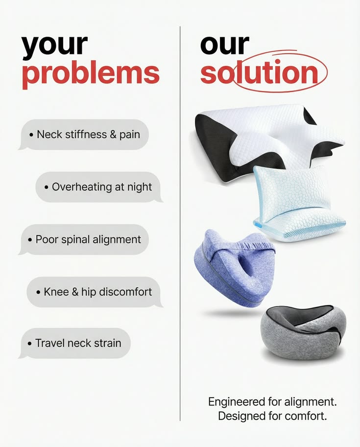 CerviRest Ergonomic Neck Pillow
