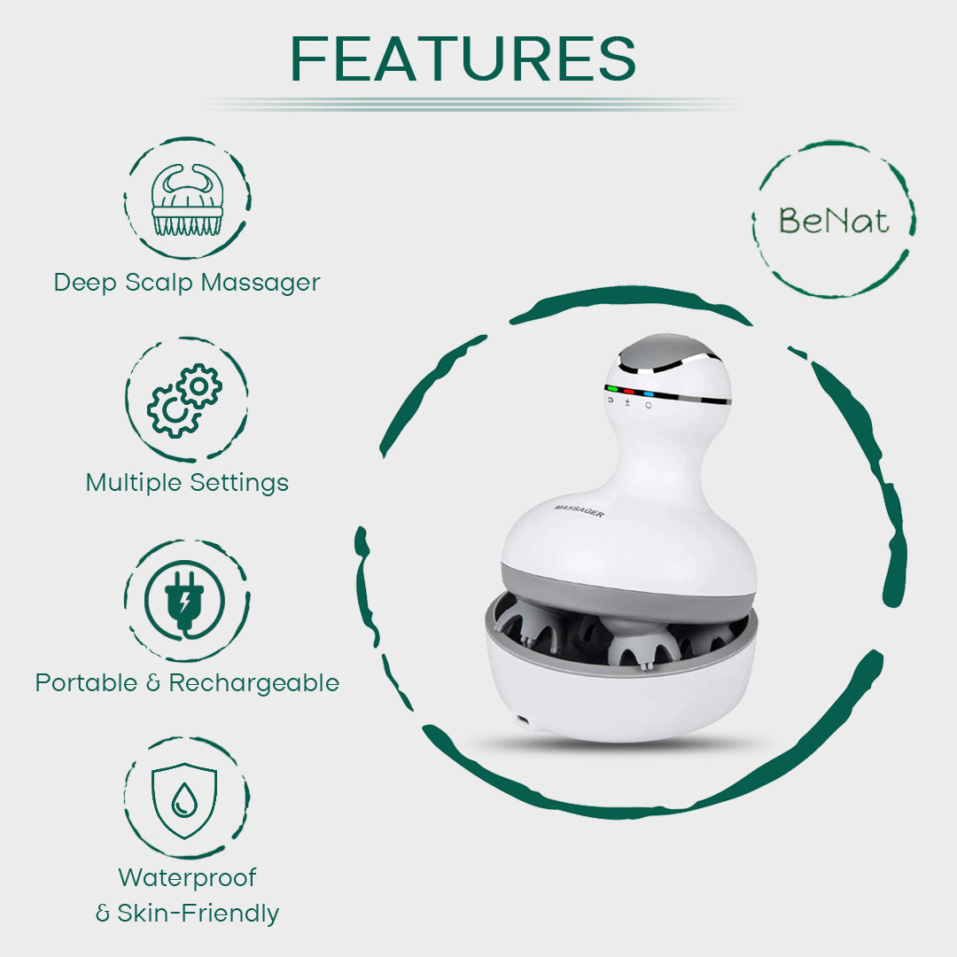 RelaxaHead Smart Scalp Massager